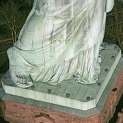 Statue of Liberty feet (wrong)